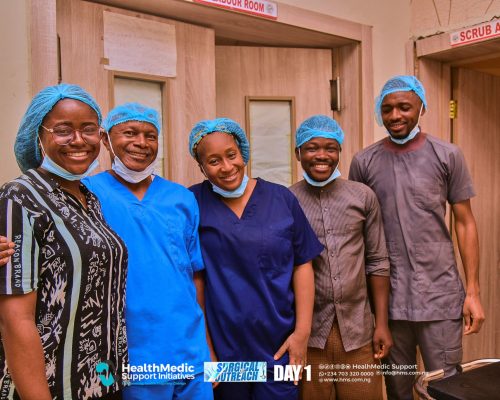 Team of Doctors at the HMSI Surgical Intervention Outreach